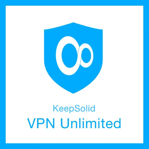 KeepSolid VPN Unlimited interface displaying secure connections and worldwide server locations