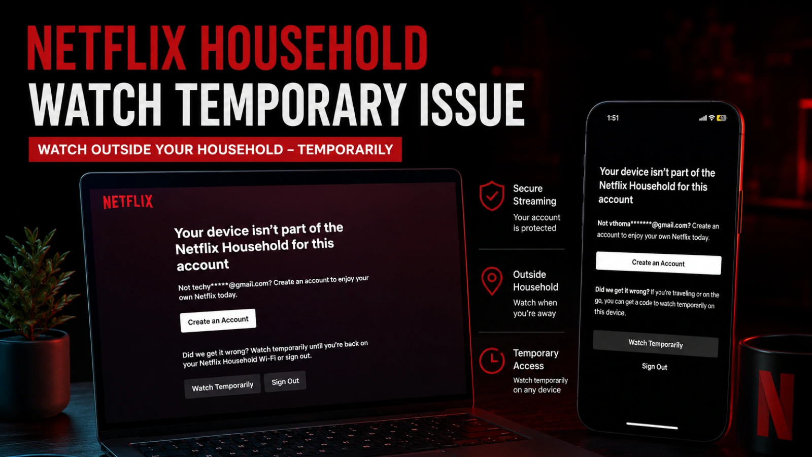 Netflix Household Watch Temporary issue